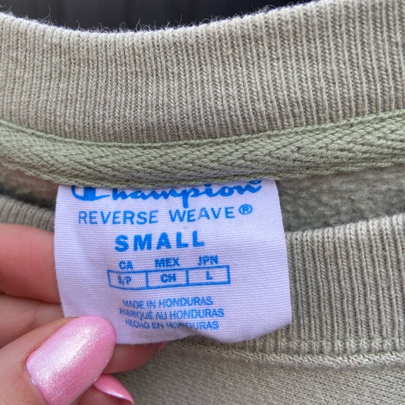 Green Champion crew neck sweater - Picture 5 of 7